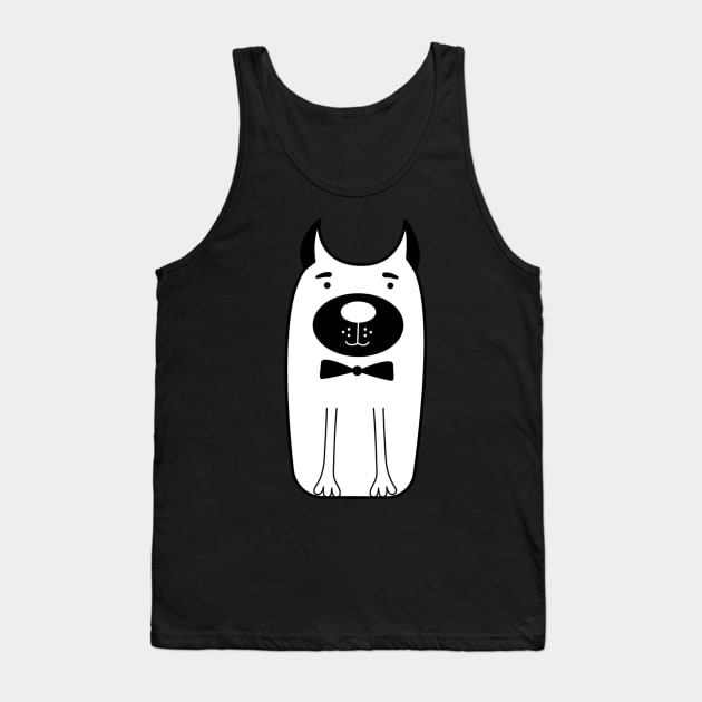 Doodle dog Tank Top by Savvalinka